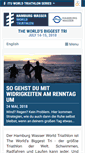 Mobile Screenshot of hamburg-triathlon.org